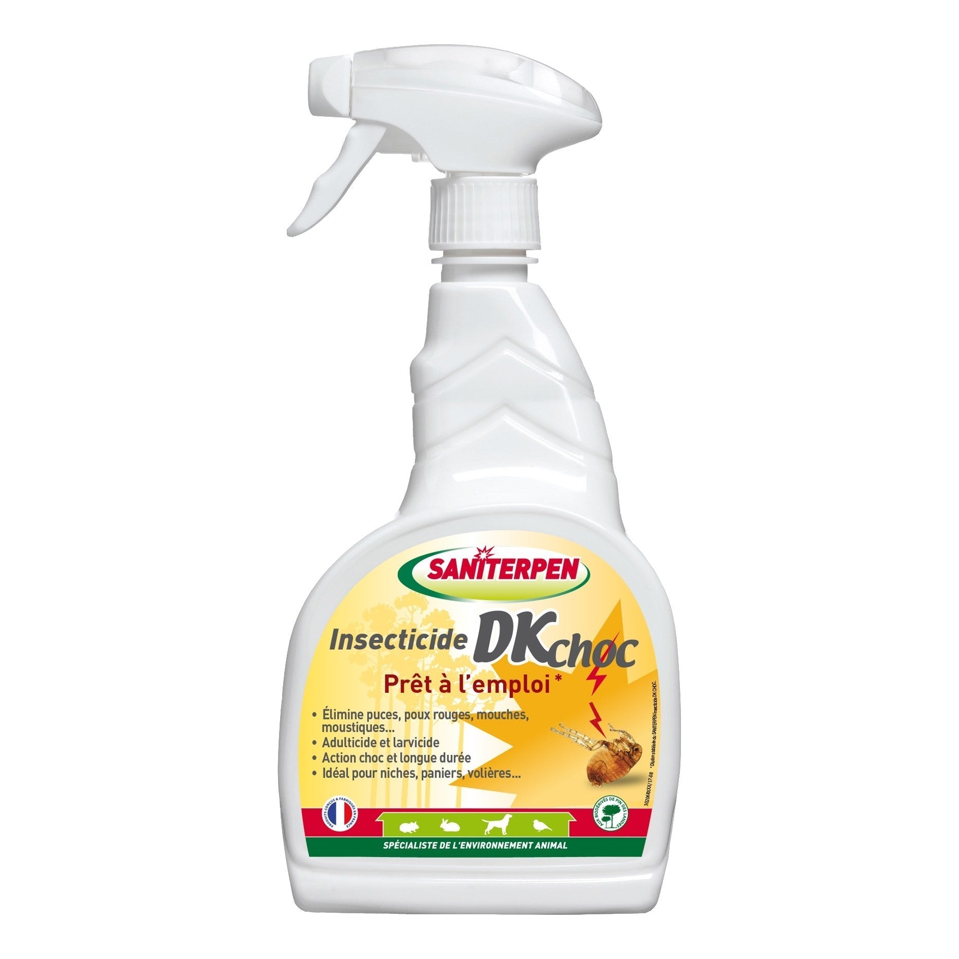Saniterpen insecticide DK CHOC prêt à l'emploi 750ml