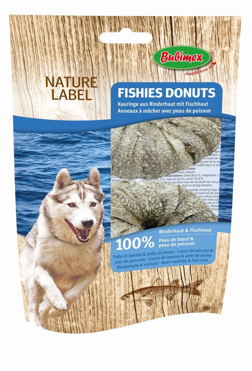Fishies Donuts avec peau de poisson 110g