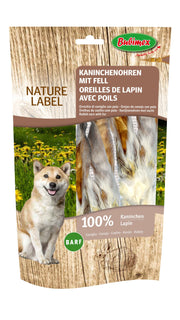 Oreilles de lapin avec poils