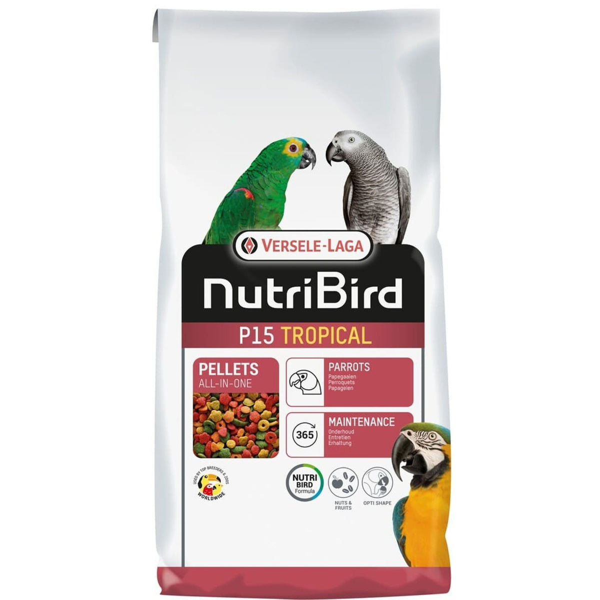 VERSELE LAGA Nutribird P15 Tropical 10kg