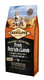 CARNILOVE Fresh Adult small Autruche & Agneau