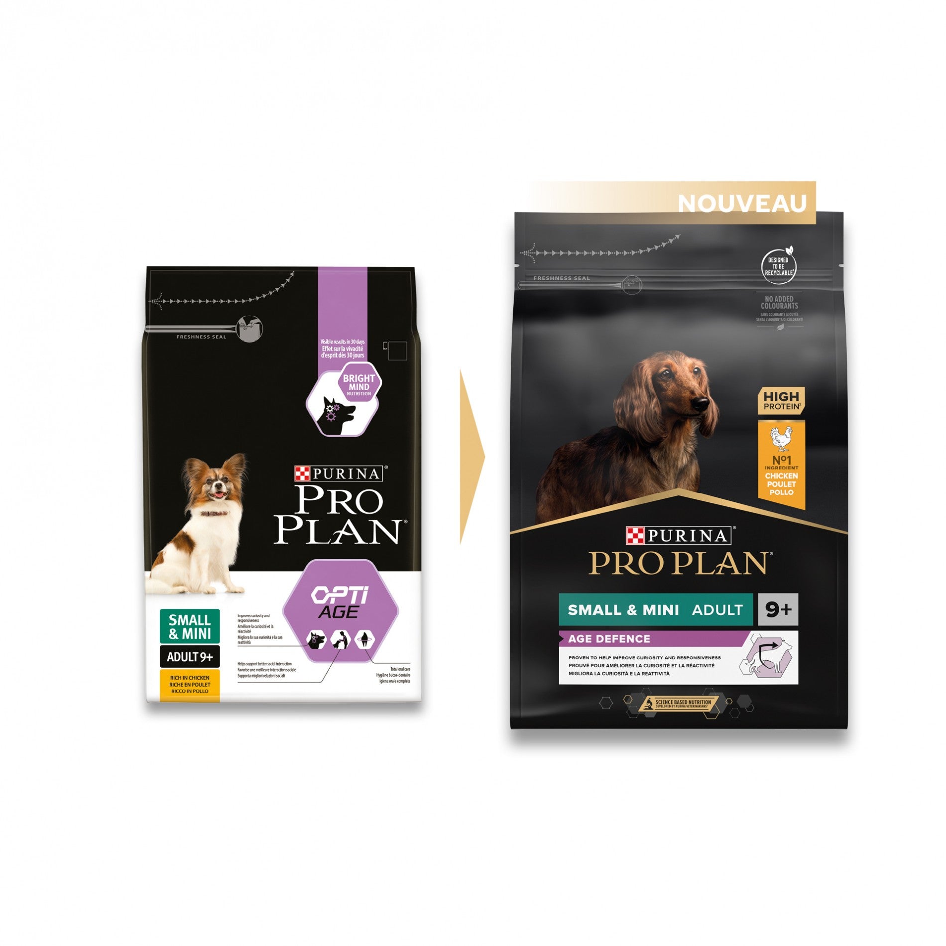PRO PLAN Age Defence Small & Mini Adult au Poulet - Croquettes pour chien