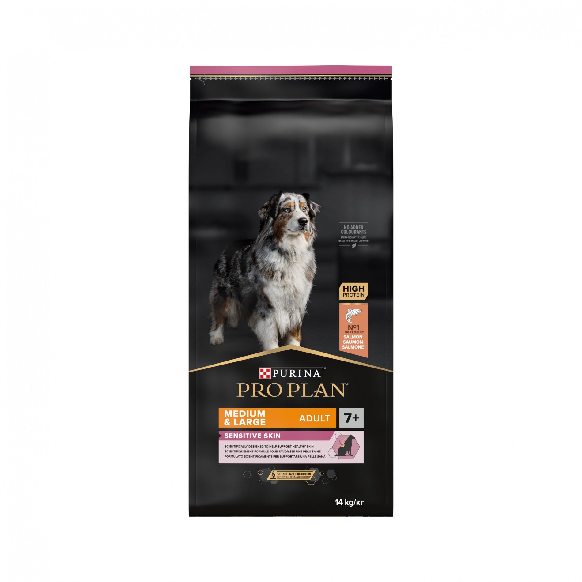 PRO PLAN Sensitive Skin Medium & Large Adult au Saumon - Croquettes pour chien