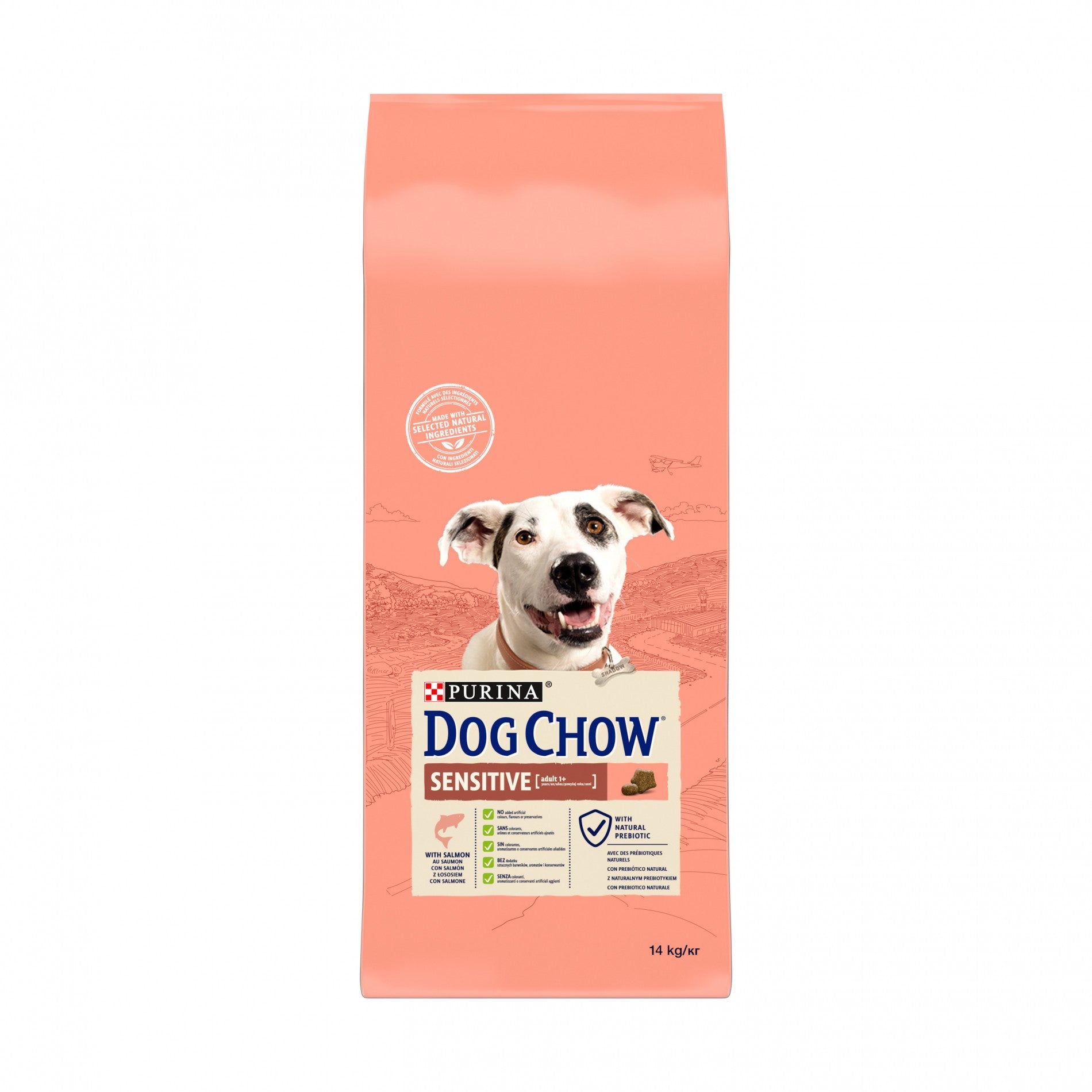 PURINA DOG CHOW Sensitive Adult au Saumon - Croquettes pour chien