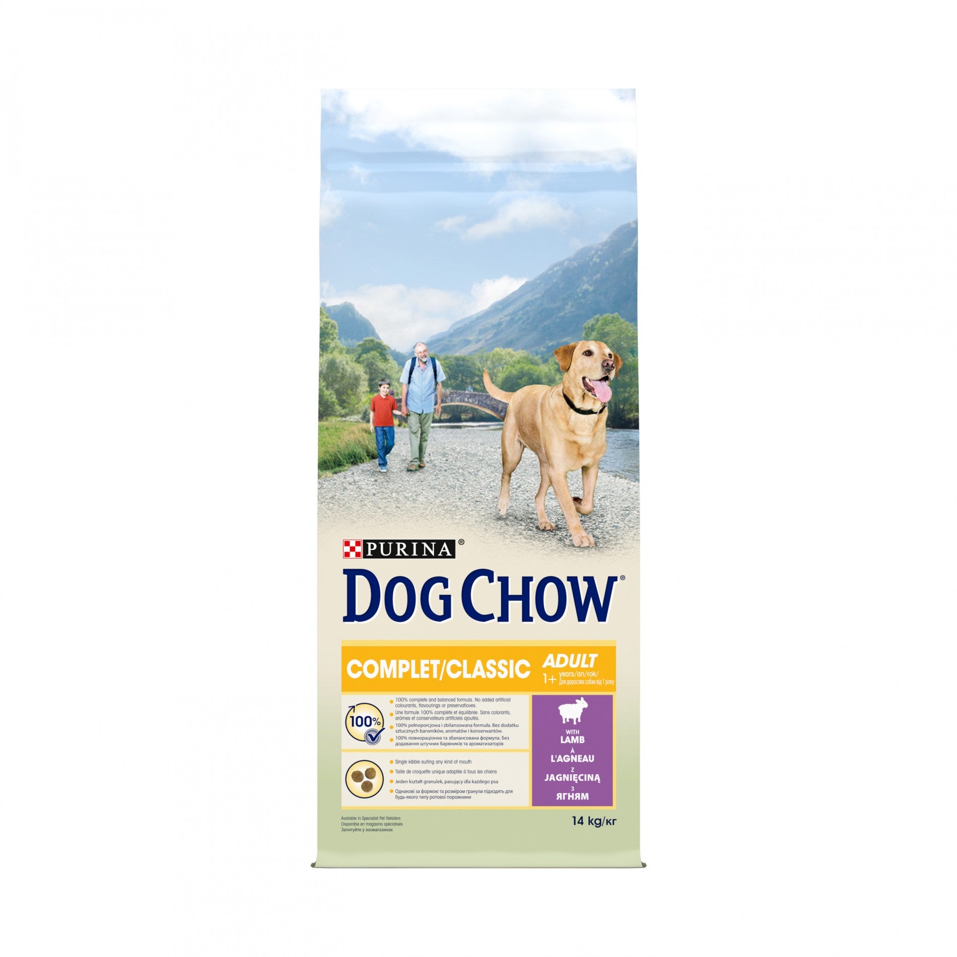 PURINA DOG CHOW Complet Adult à l'Agneau - Croquette pour chien