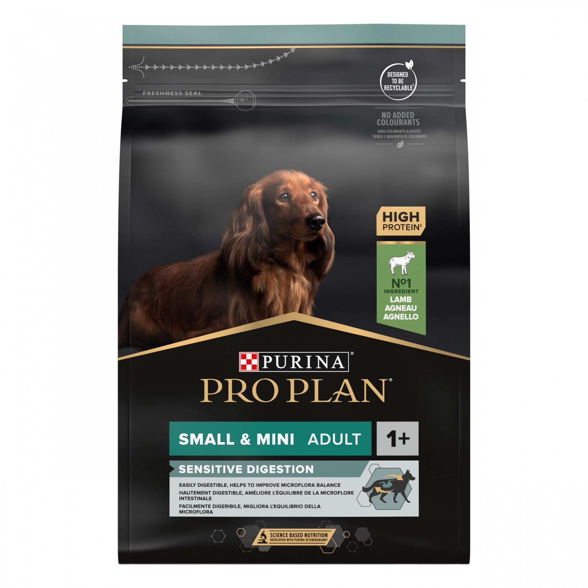 PRO PLAN Sensitive Digestion Small & Mini Adult à la Agneau- Croquettes pour chien