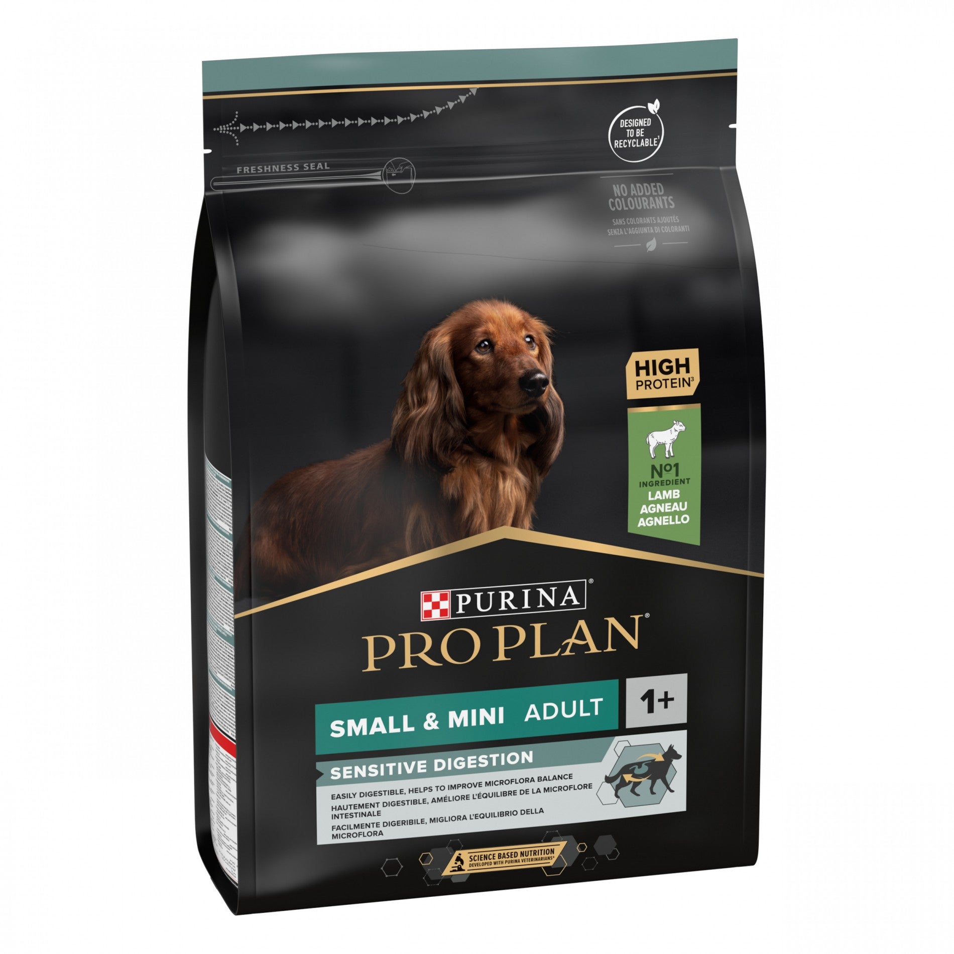 PRO PLAN Sensitive Digestion Small & Mini Adult à la Agneau- Croquettes pour chien