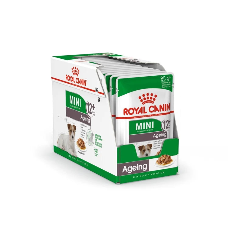 Royal Canin - Chien - Mini Ageing 12+ - Mousse - Sachets 12 x 85 g