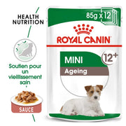 Royal Canin - Chien - Mini Ageing 12+ - Mousse - Sachets 12 x 85 g