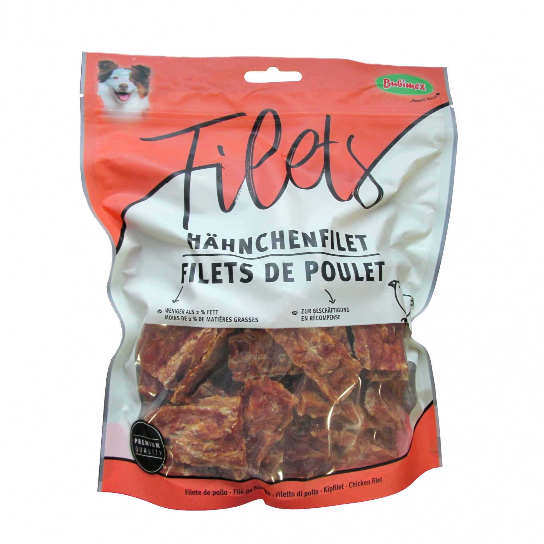 Filets de viande pour chien