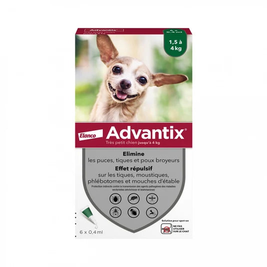 ADVANTIX TRES PETIT CHIEN 24 PIP