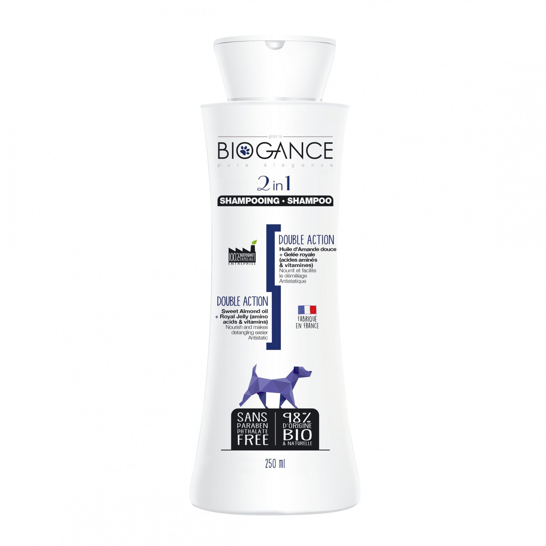 Shampooing démêlant 2 in 1