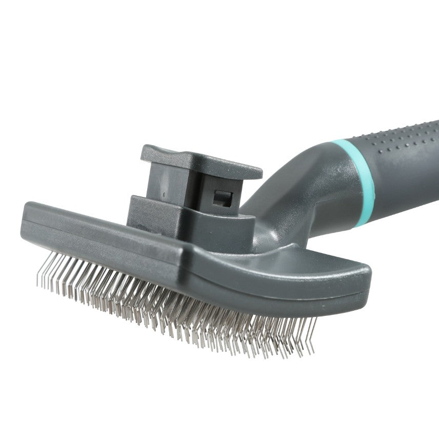 Brosse Anah Slicker rétractable pour chien