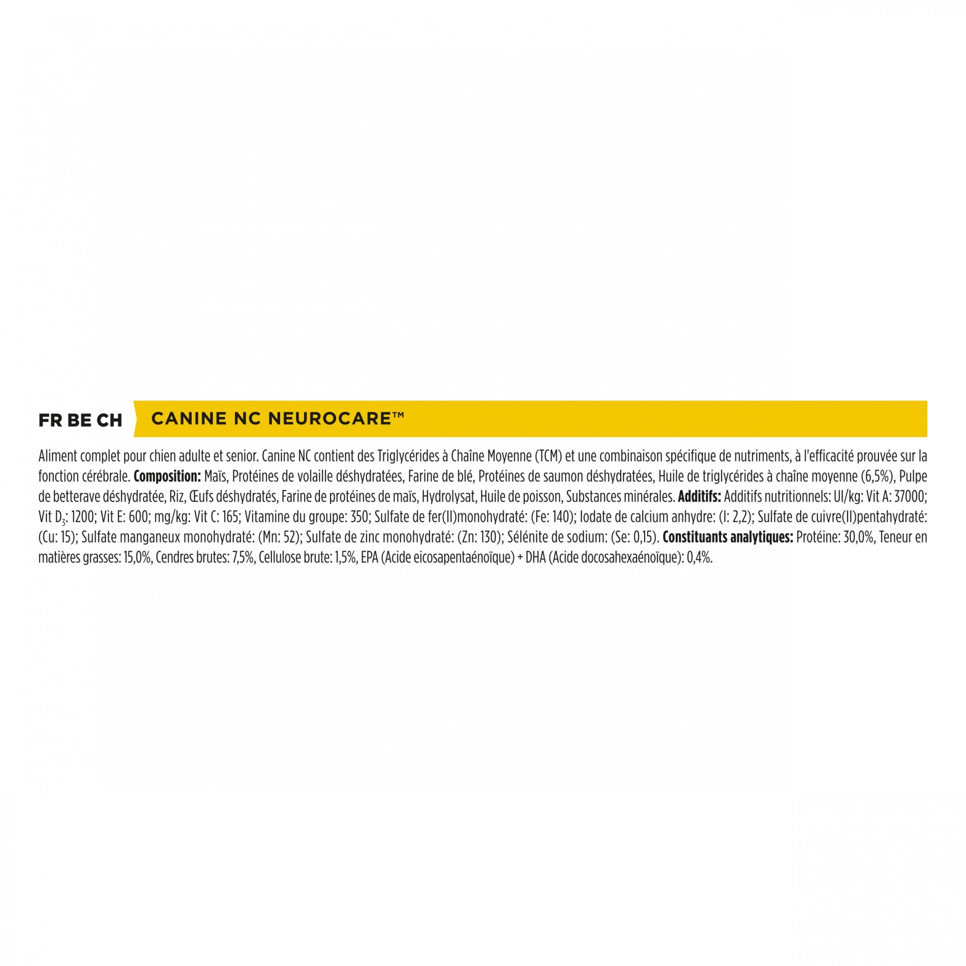 Proplan Veterinary Diets NC NeuroCare