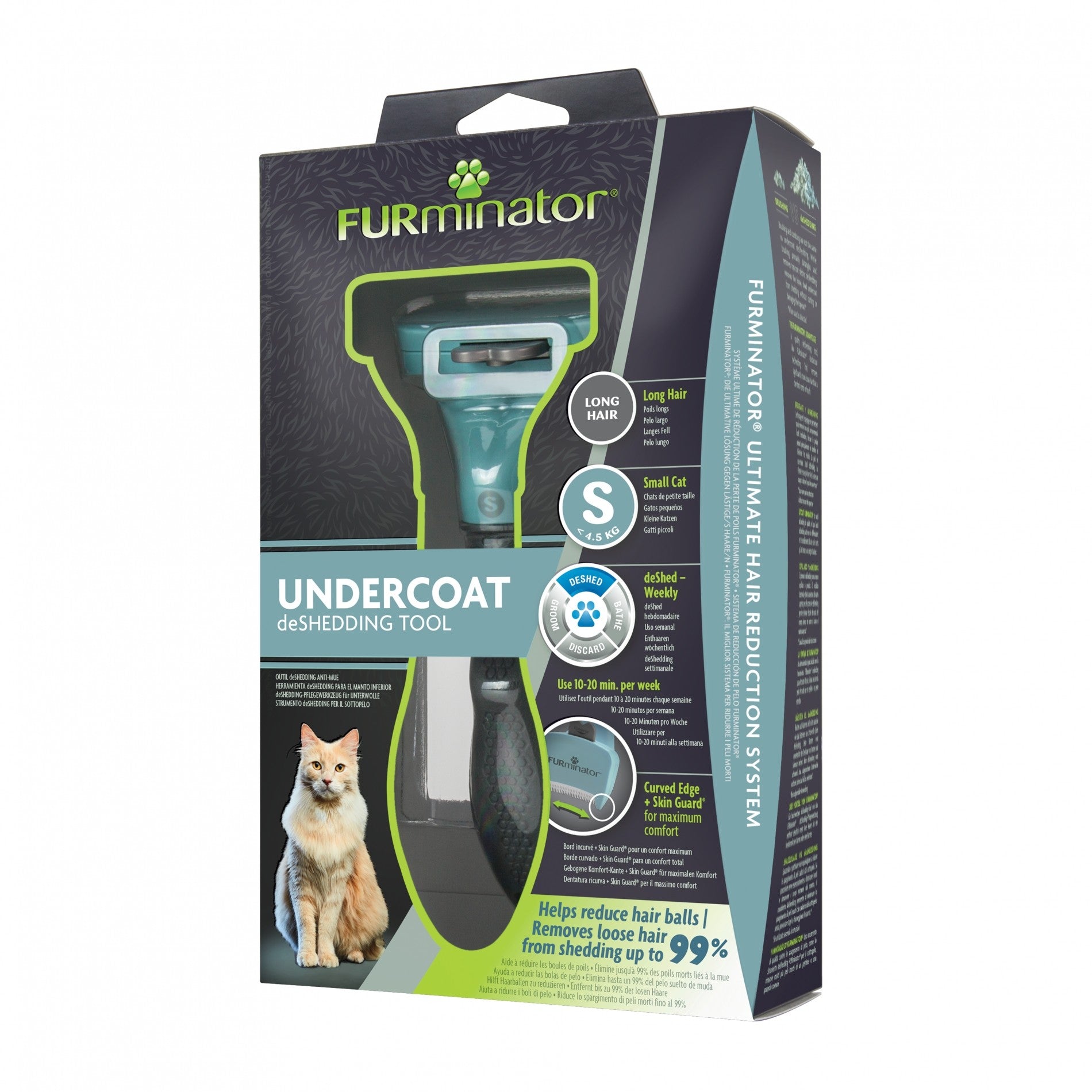 Brosse Furminator poils longs