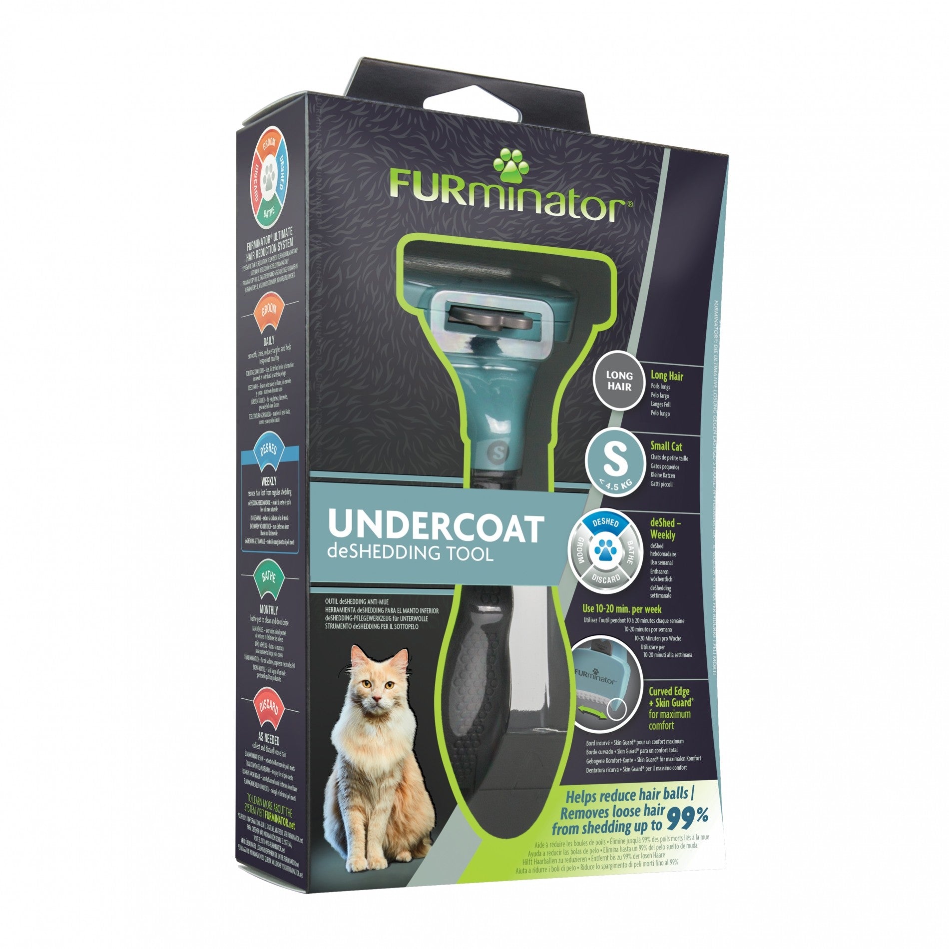 Brosse Furminator poils longs