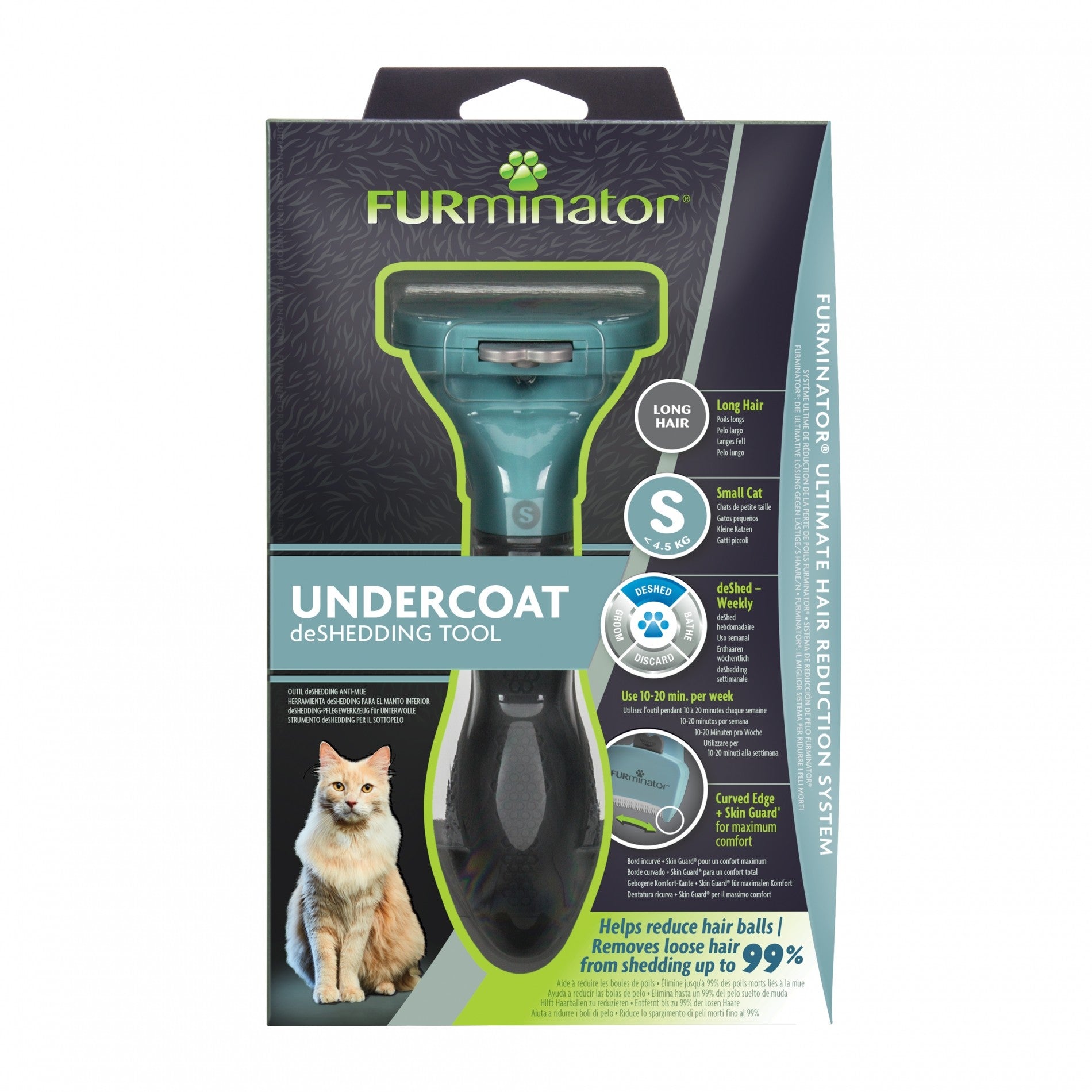 Brosse Furminator poils longs