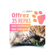 Offrez 35 repas aux animaux des refuges, YouCare