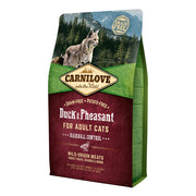 CARNILOVE Adult Hairball Control Canard & Faisan