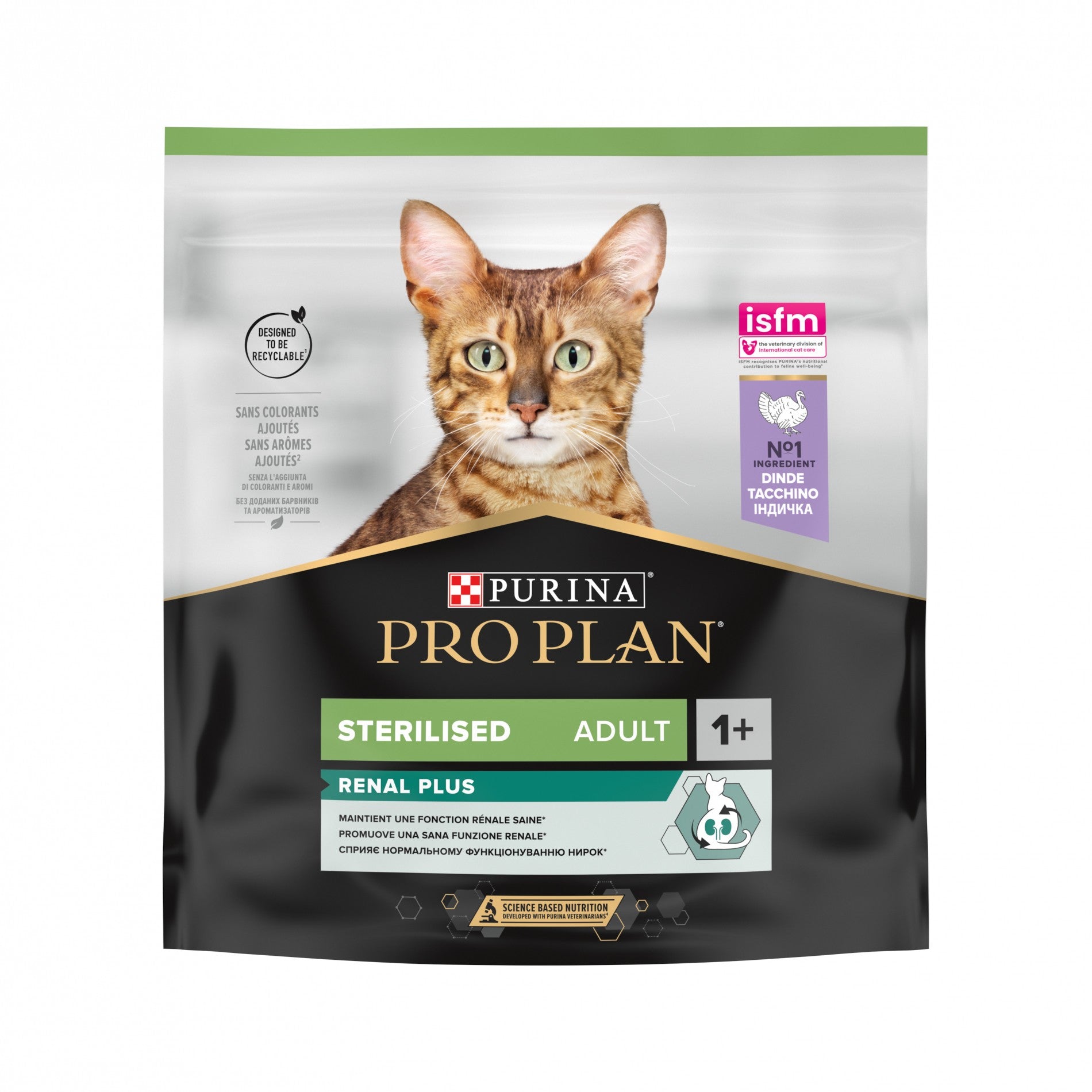 PRO PLAN Renal Plus Sterilised Adult à la Dinde - Croquettes pour chat