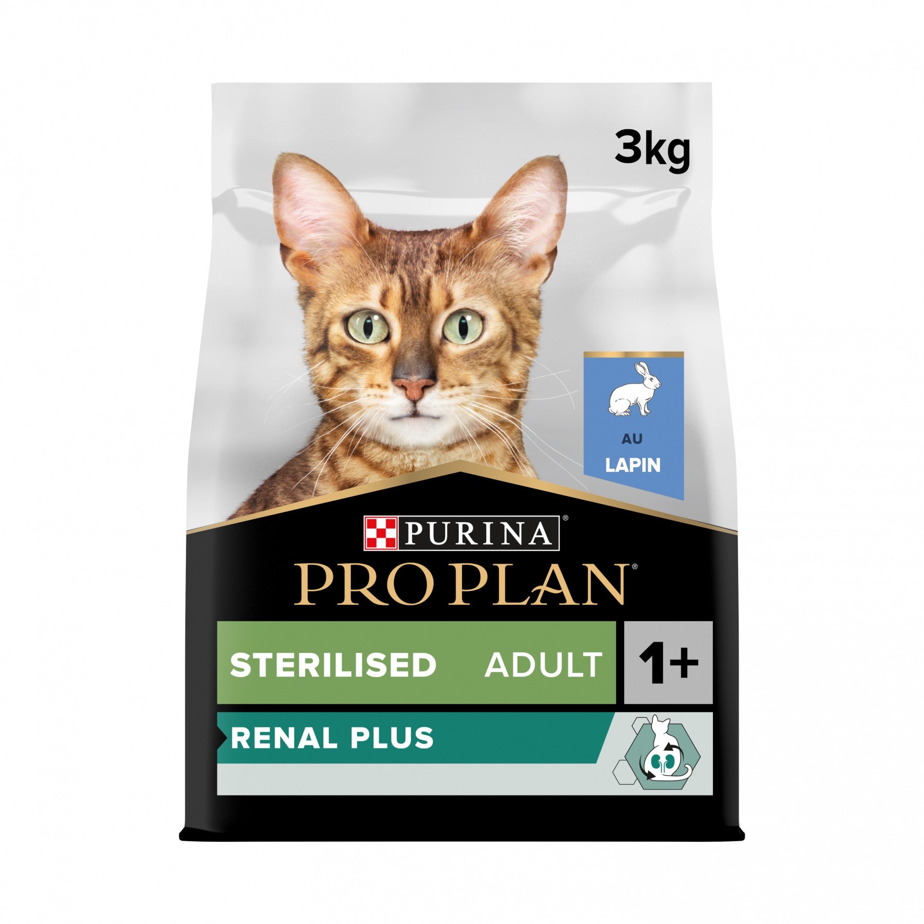 PRO PLAN Renal Plus Sterilised Adult au Lapin - Croquettes pour chat