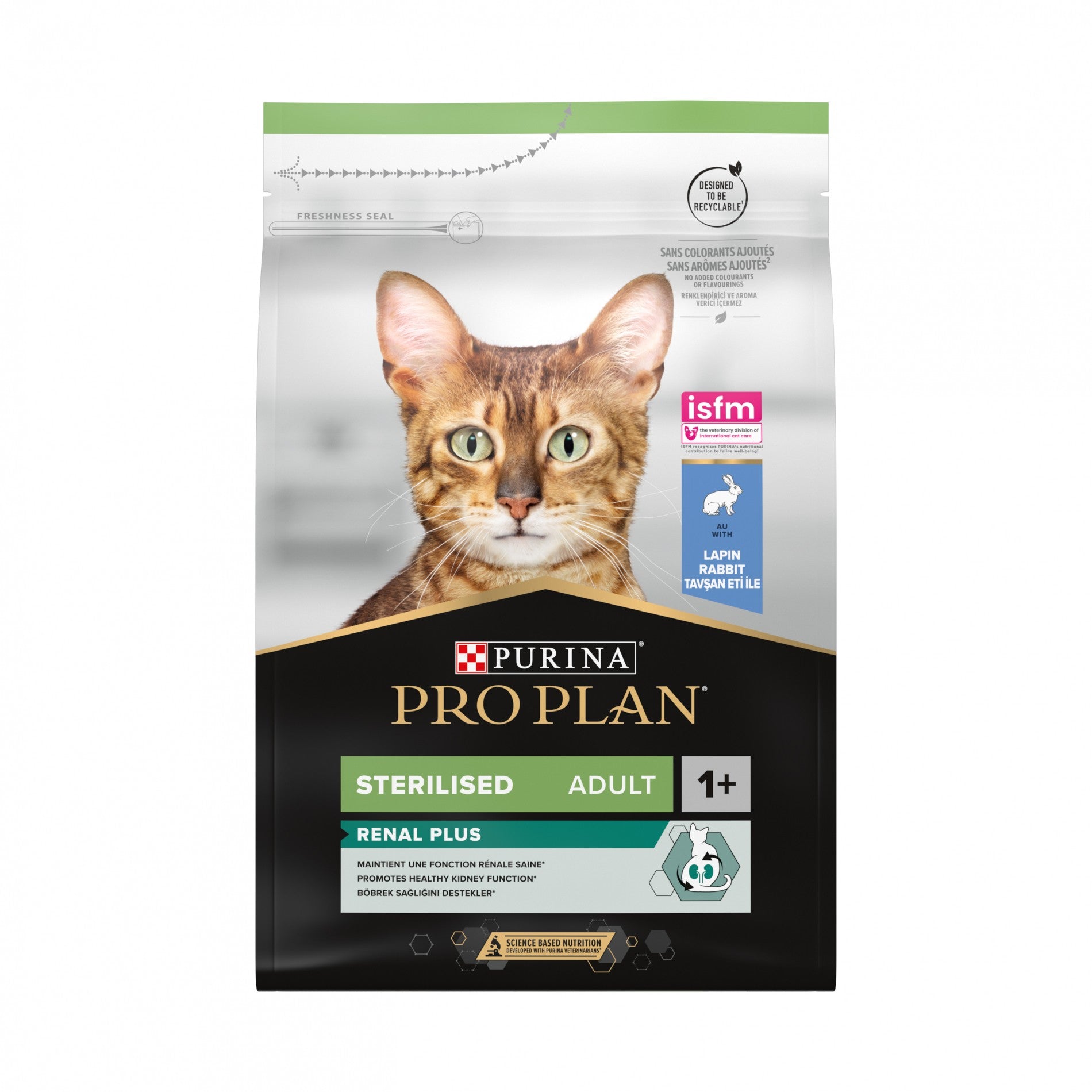 PRO PLAN Renal Plus Sterilised Adult au Lapin - Croquettes pour chat