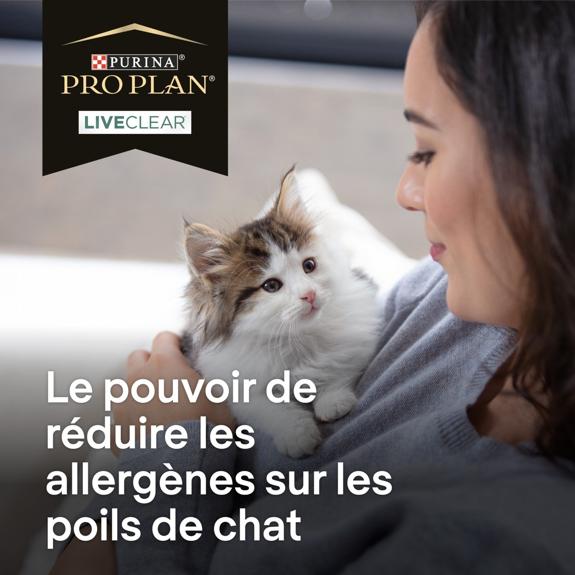 PRO PLAN LiveClear Kitten à la dinde - Croquettes pour chaton