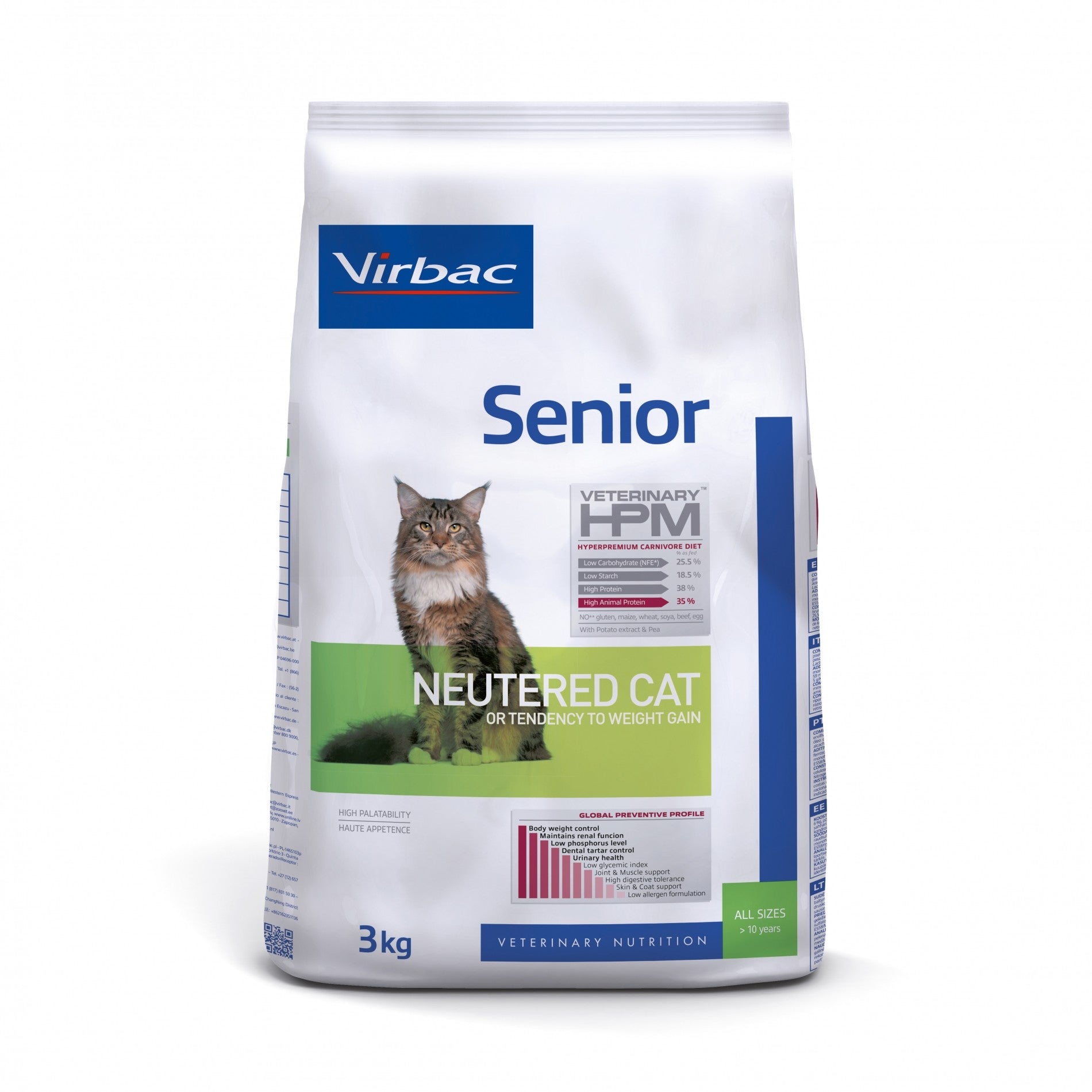 VIRBAC Veterinary HPM Senior Neutered Cat