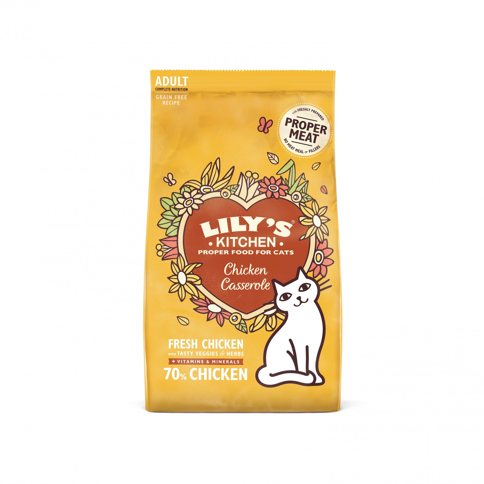 Lily's Kitchen Adulte Sans Céréales - Poulet aux Herbes