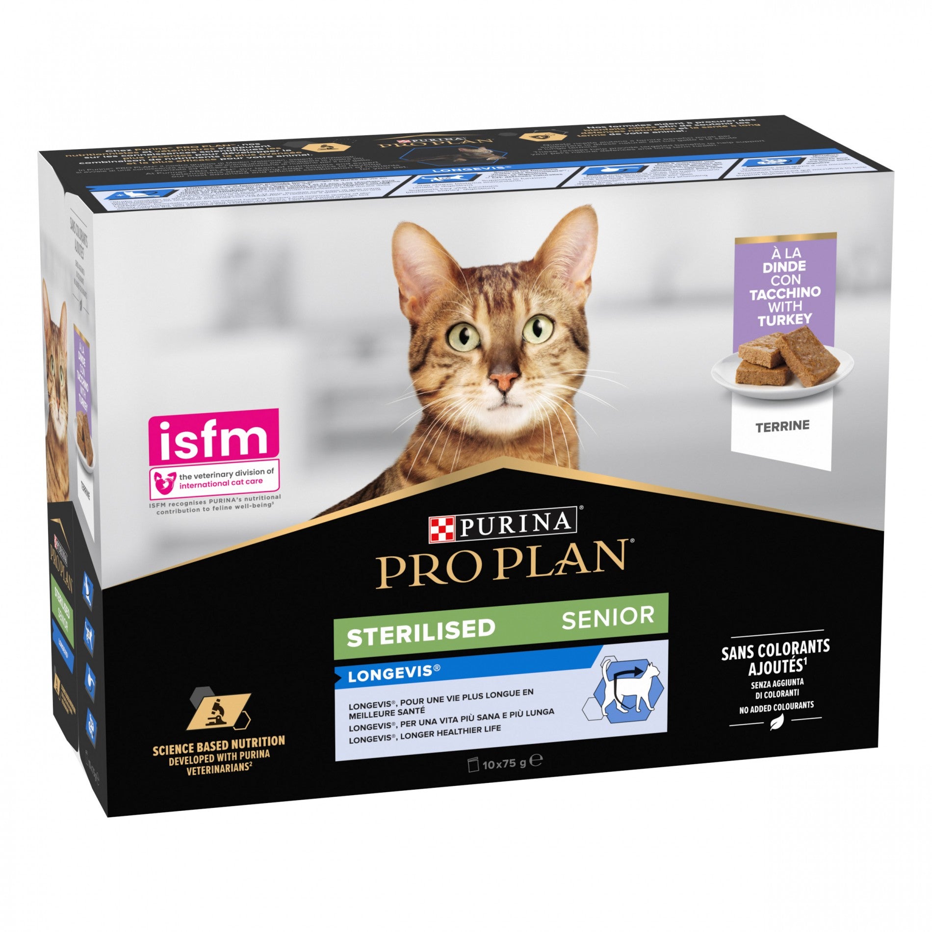 Proplan Nutrisavour Sterilised 7+ Longevis en mousse