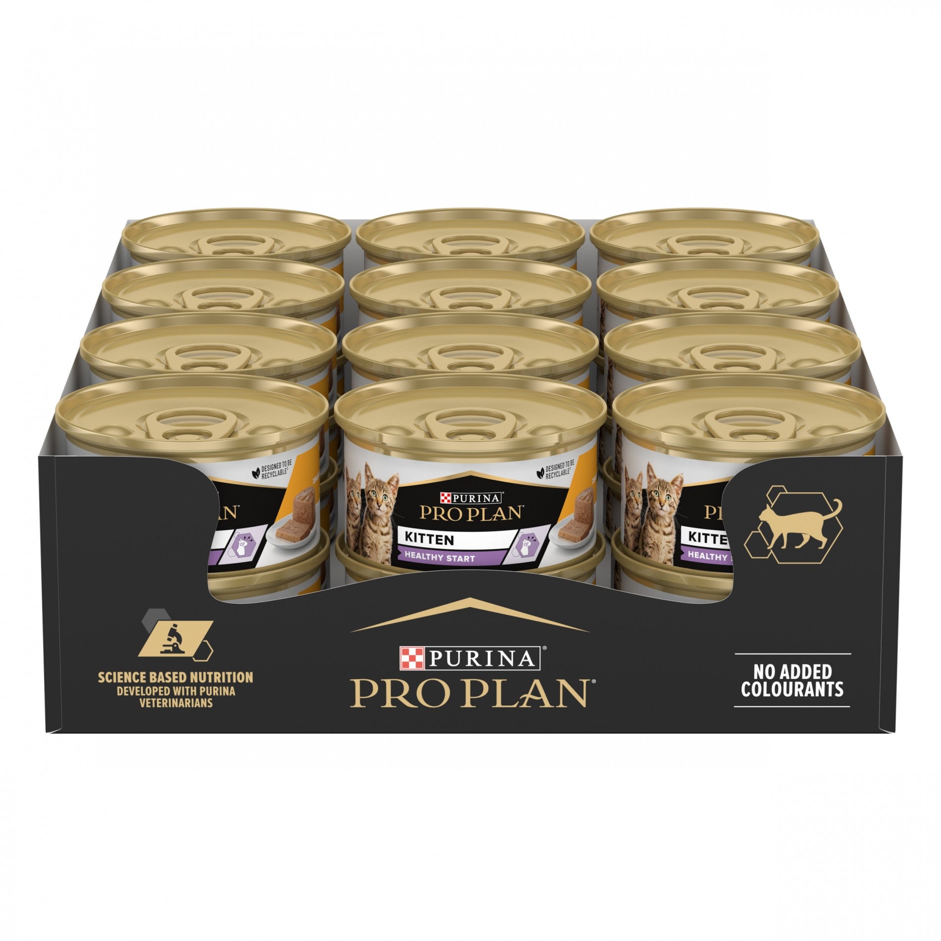 PRO PLAN Healthy Start Kitten en mousse au Poulet - Pâtée pour chaton