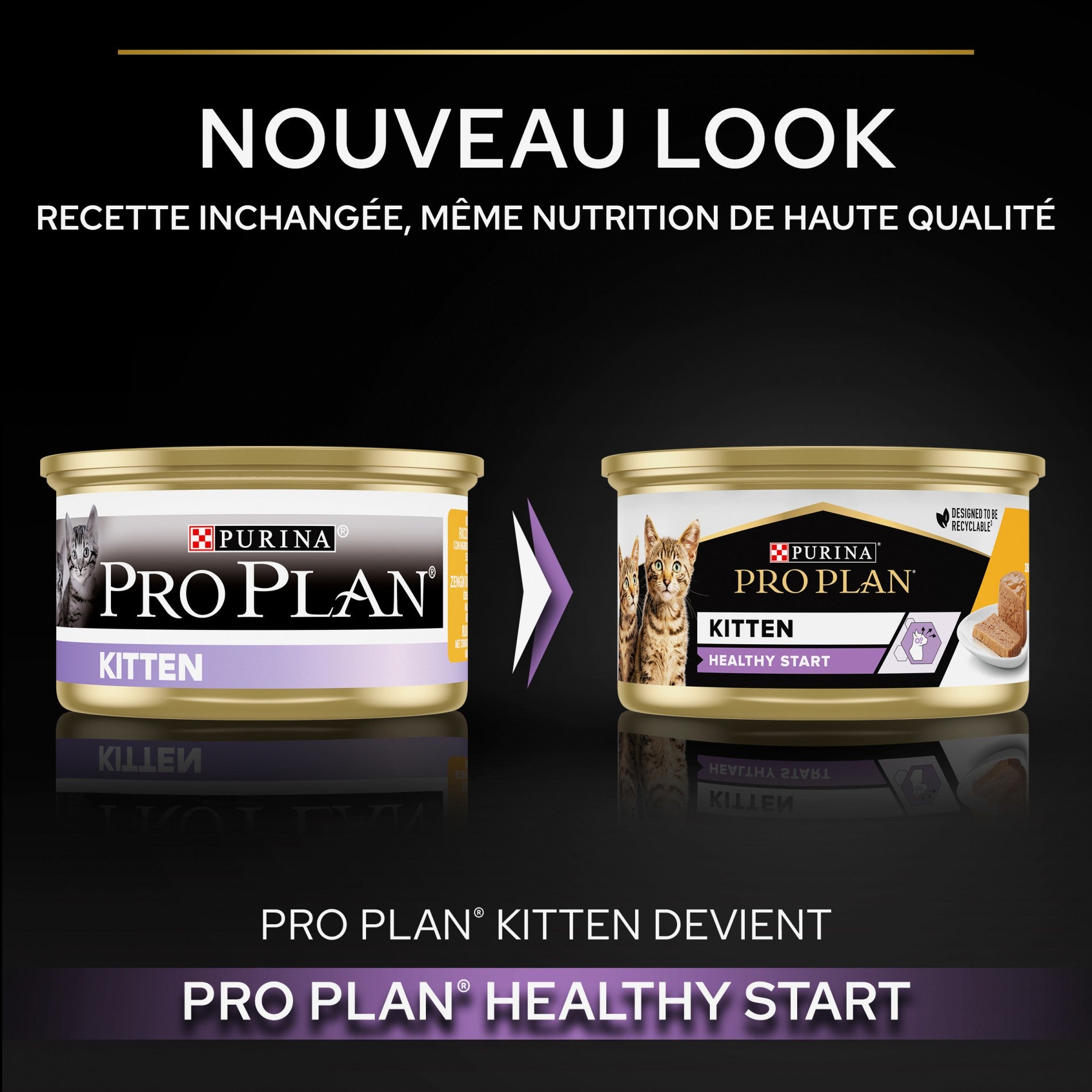 PRO PLAN Healthy Start Kitten en mousse au Poulet - Pâtée pour chaton