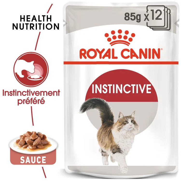 Royal Canin - Instinctive sauce - 12 x 85 g