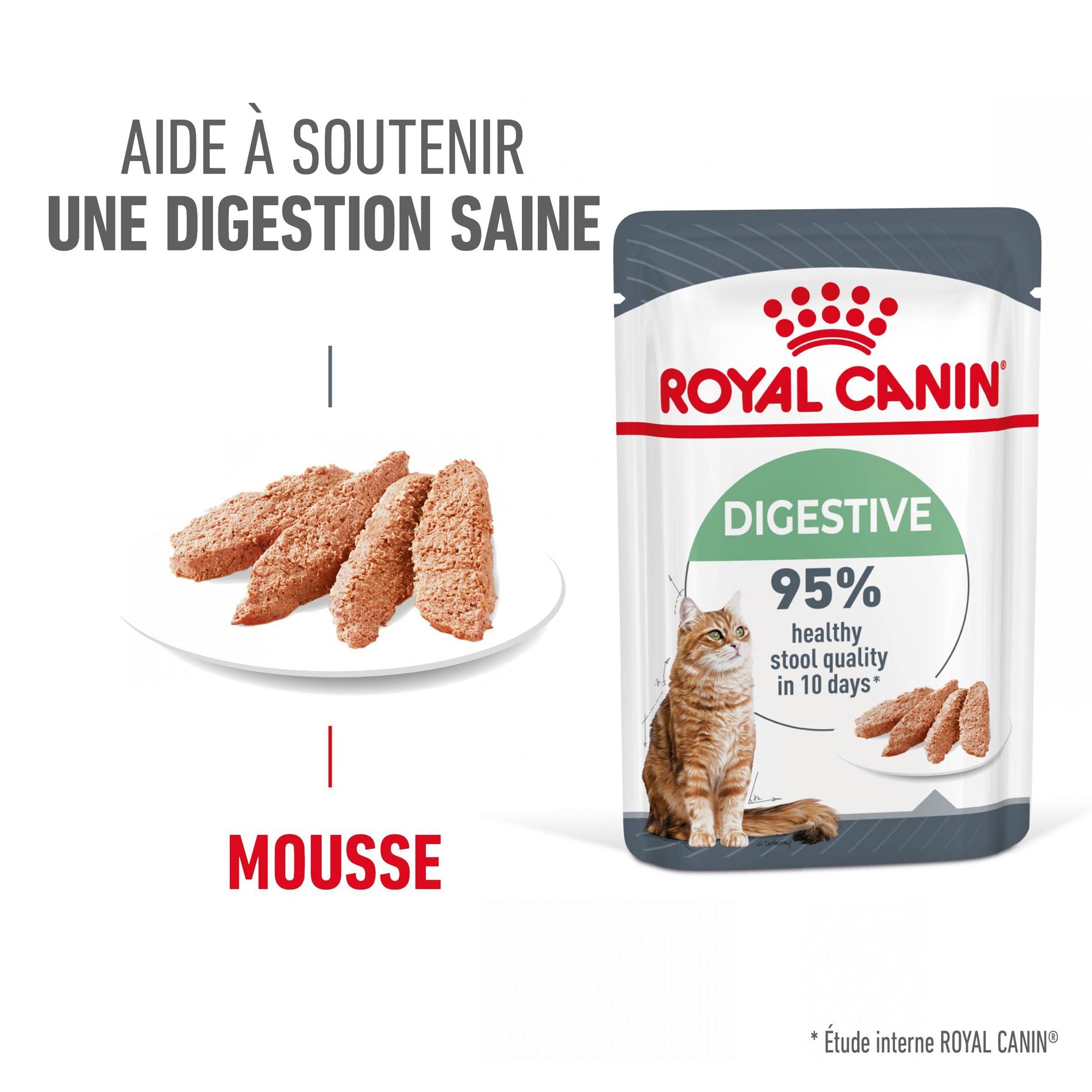 ROYAL CANIN Digestive Care en Mousse – Pâtée pour chat