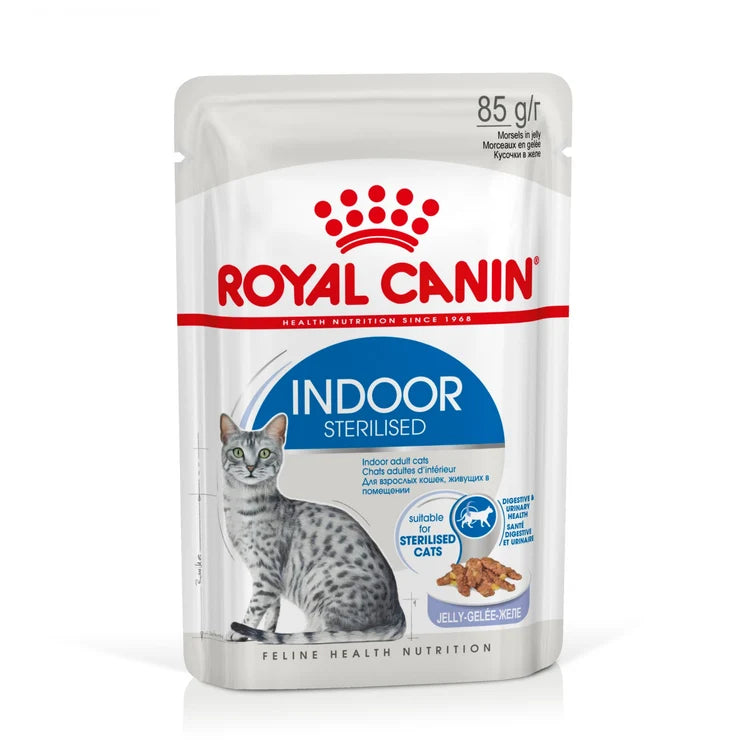Royal Canin - Indoor Sterilised Gel?e - 12 x 85g