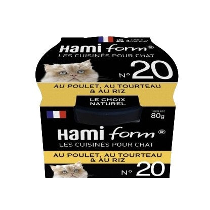 Les cuisinés pour chaton - Pâtées poulet et saumon - Lot de 8 x 80 g