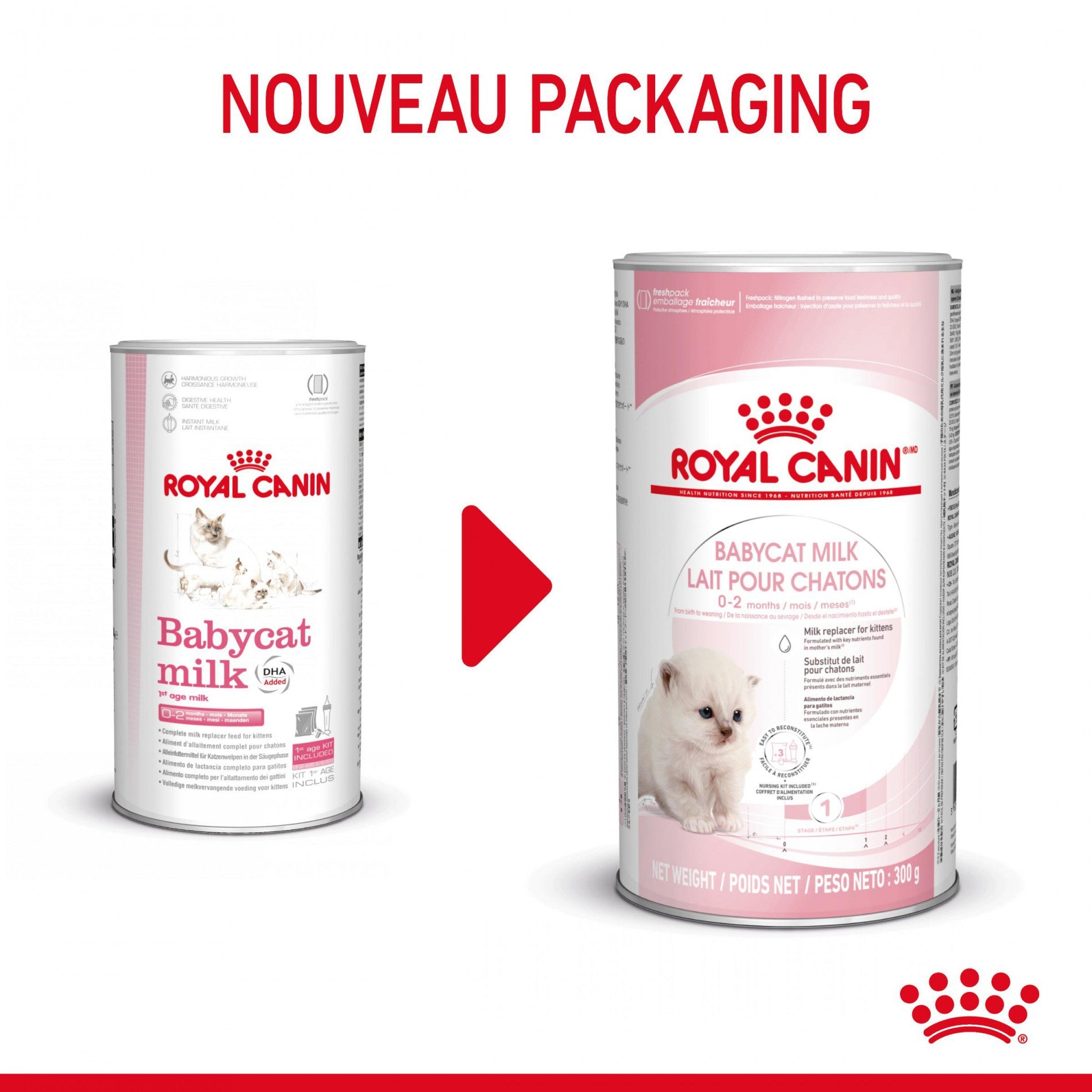 ROYAL CANIN Babycat Milk - Lait maternisé pour chaton