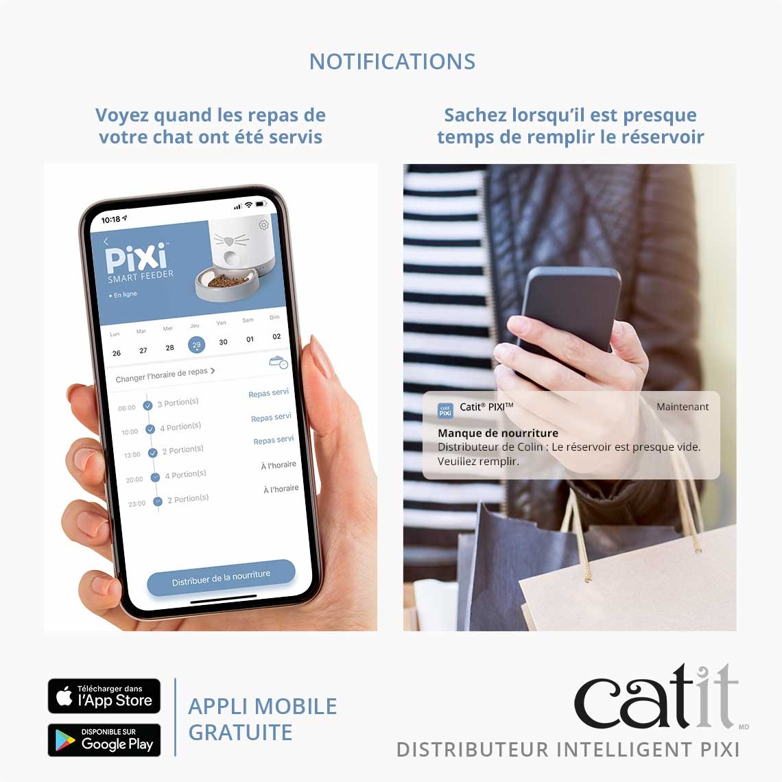 Distributeur connecté Pixi 12 repas