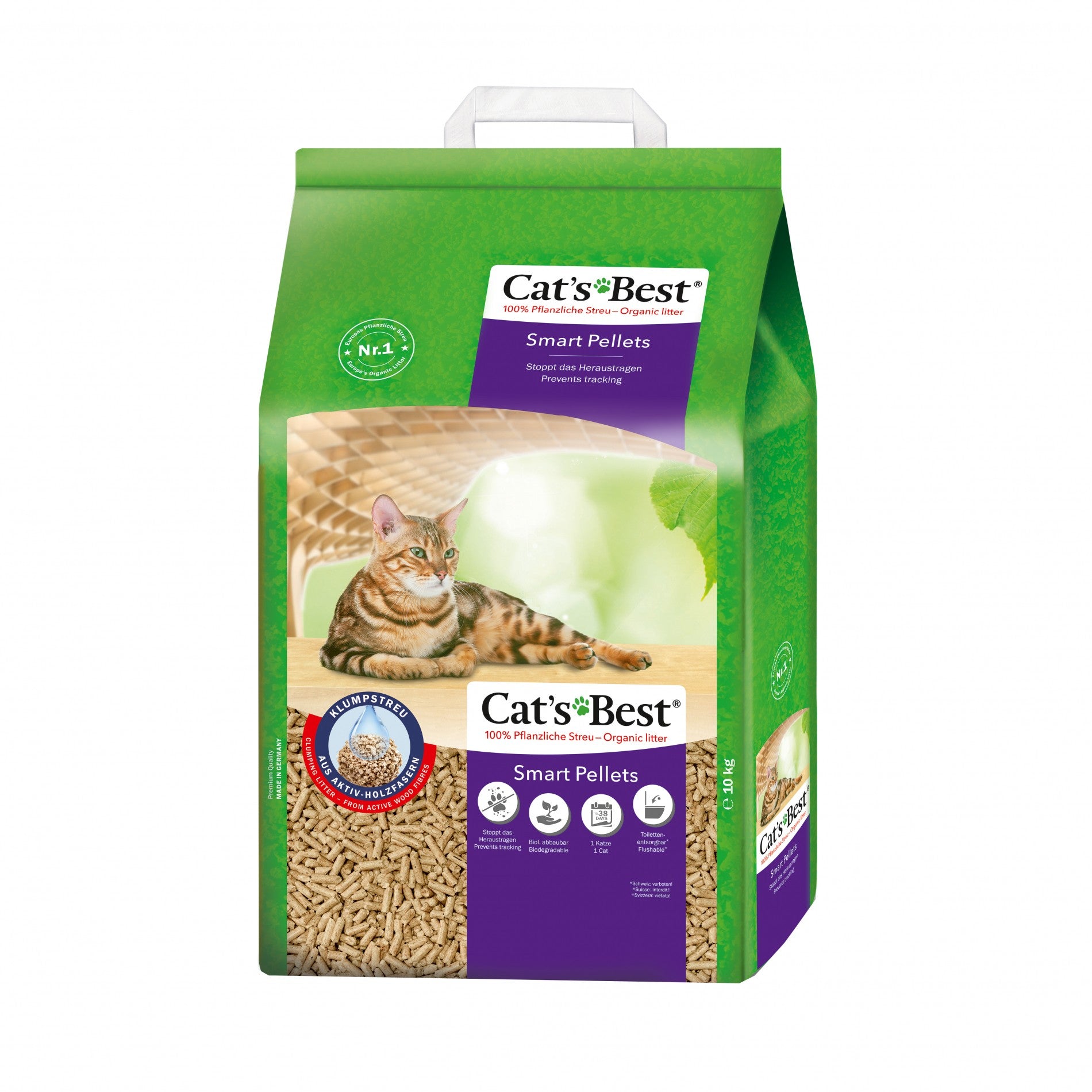 Litière Cat's Best Smart Pellets
