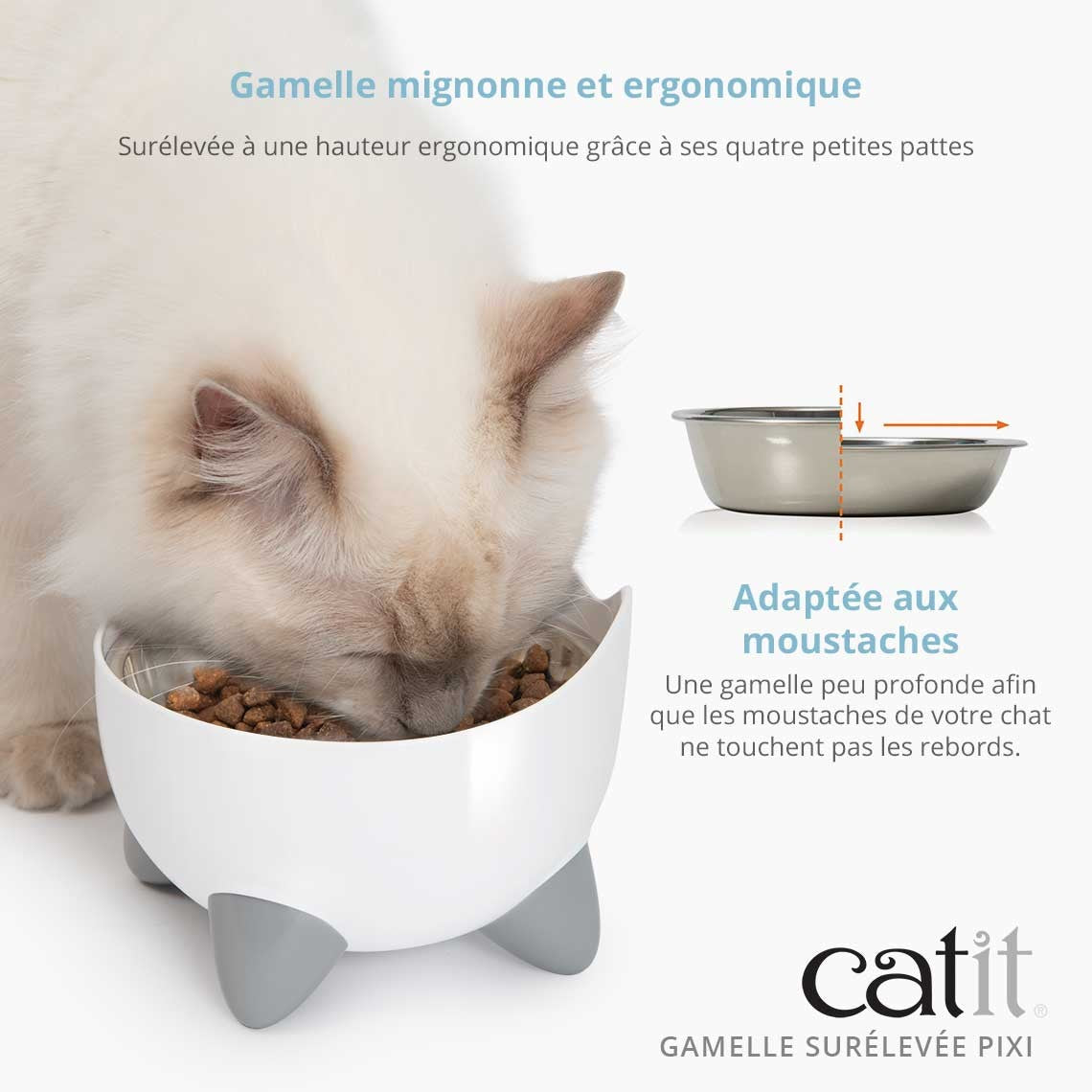 Gamelle surélevée Pixi