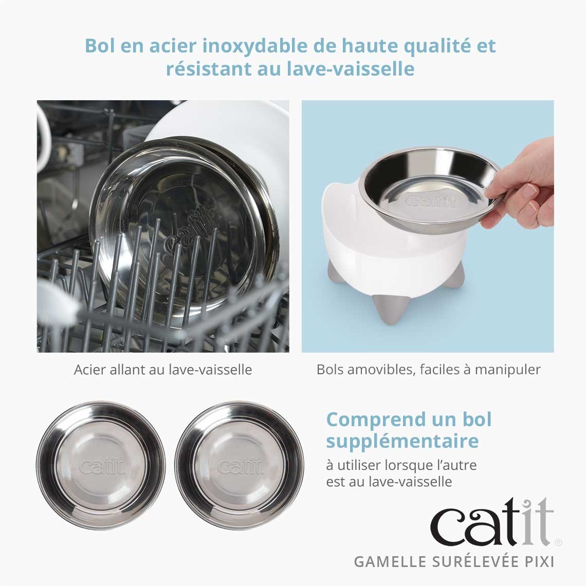 Gamelle surélevée Pixi