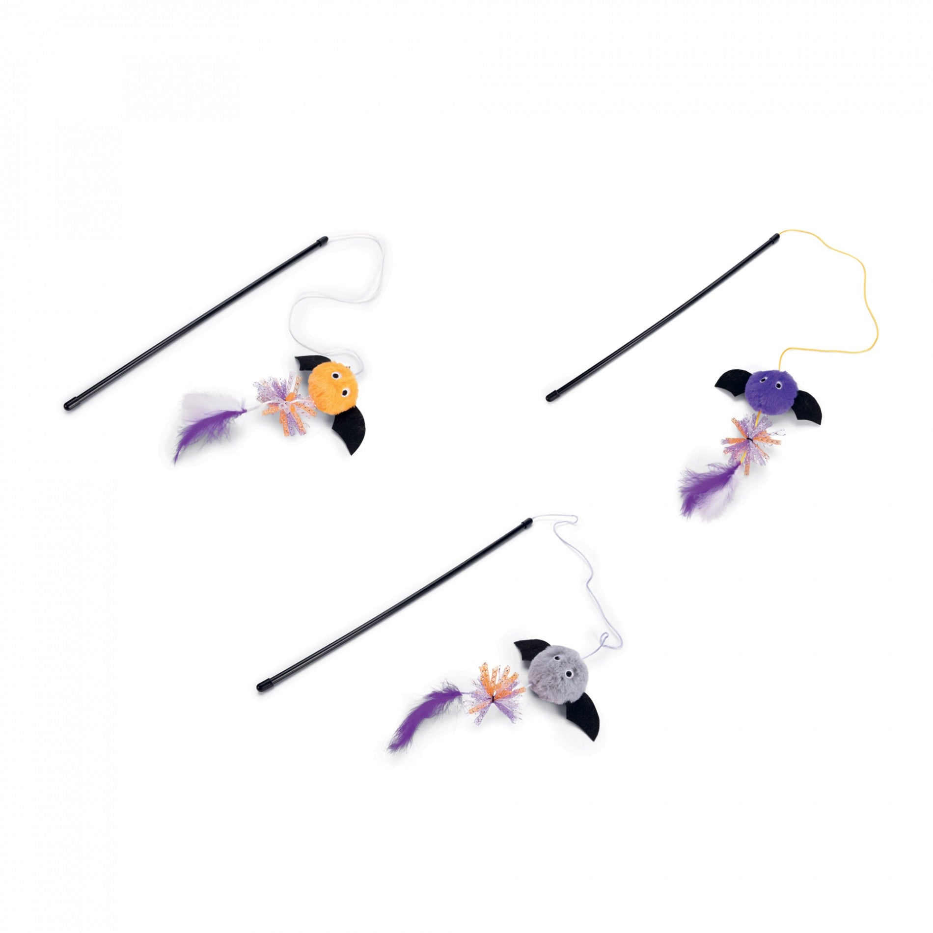 Canne à pêche chauve-souris d'Halloween