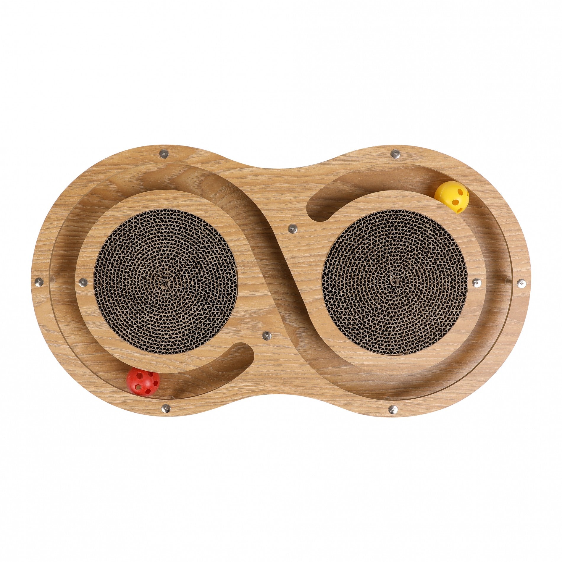 Plateforme à griffer en bois