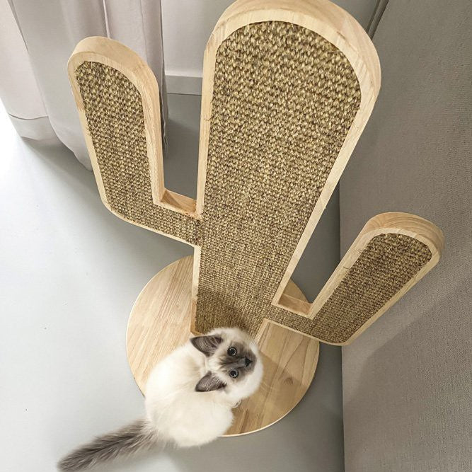 Poteau à griffer Cactus Oze - Beige