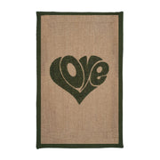 Tapis à griffer Love Rectangle – Vert kaki