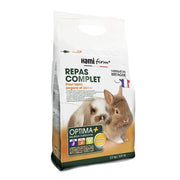 Optima + lapin angora et bélier