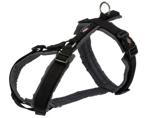 Premium harnais trekking - S: 36–44 cm/15 mm, noir/gris graphite