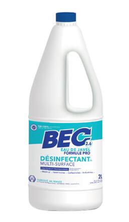 EAU DE JAVEL 2.6% CHL 2L X8
