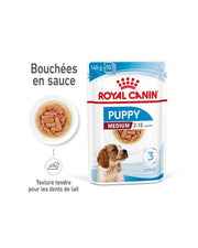 Royal Canin Medium Puppy en Sauce - Pâtée pour chiot
