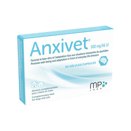 ANXIVET 500MG BT 30 GELULES